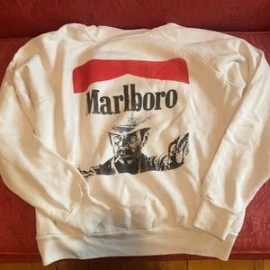Marlboro crew neck sweatshirt